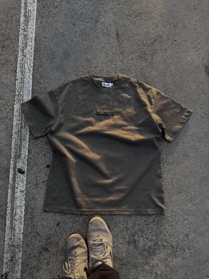 Recipere 'MOMETNUM' Combat Green Tee