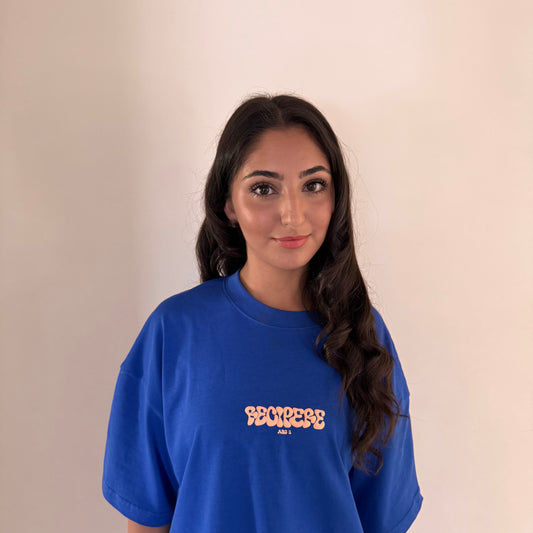 Recipere ‘Momentum’ Blue Tee