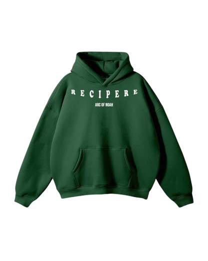 Recipere Forest Green “Arch of Noah” Hoodie
